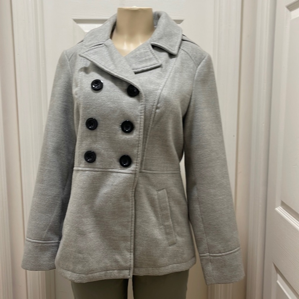 Faded Glory Coat Size M Color-Gray